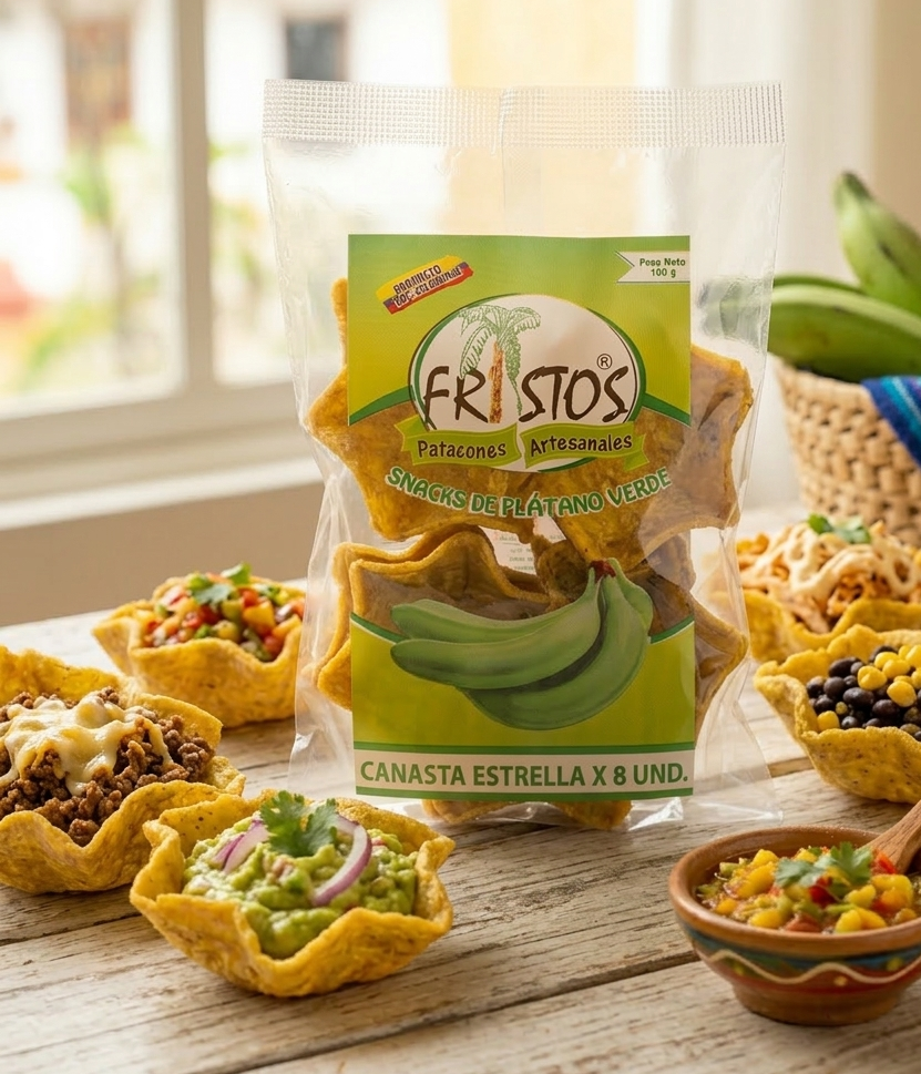 Canasta Estrella x 8 Und.