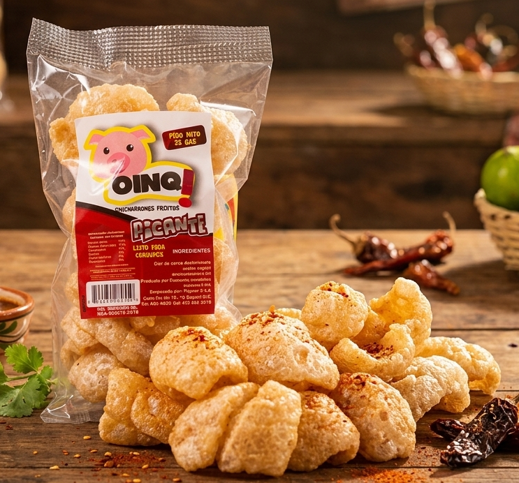 Chicharrón OINQ! Picante x 35g