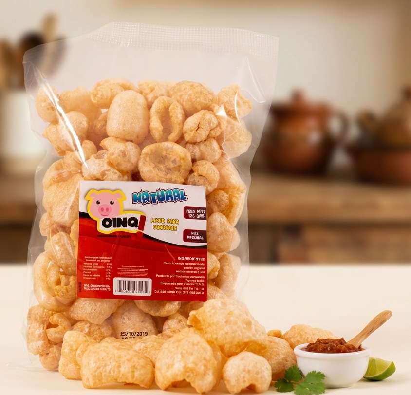 Chicharrón OINQ! Natural x 125g